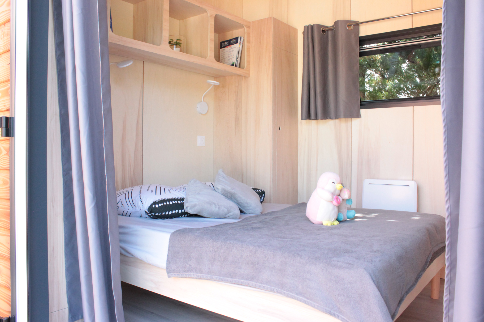 Chambre Tiny House - Camping La Court