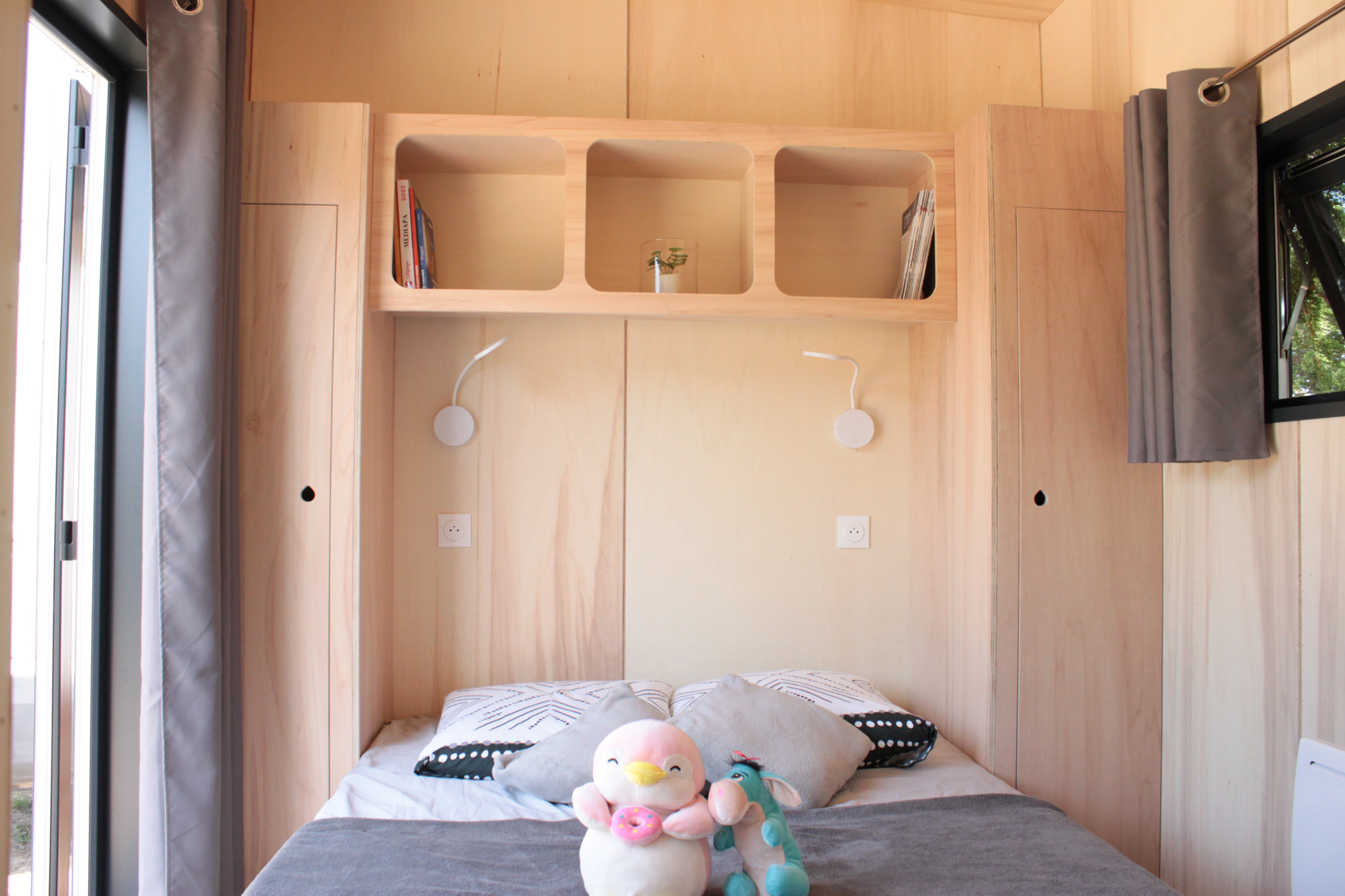 Chambre Tiny House - Camping La Court